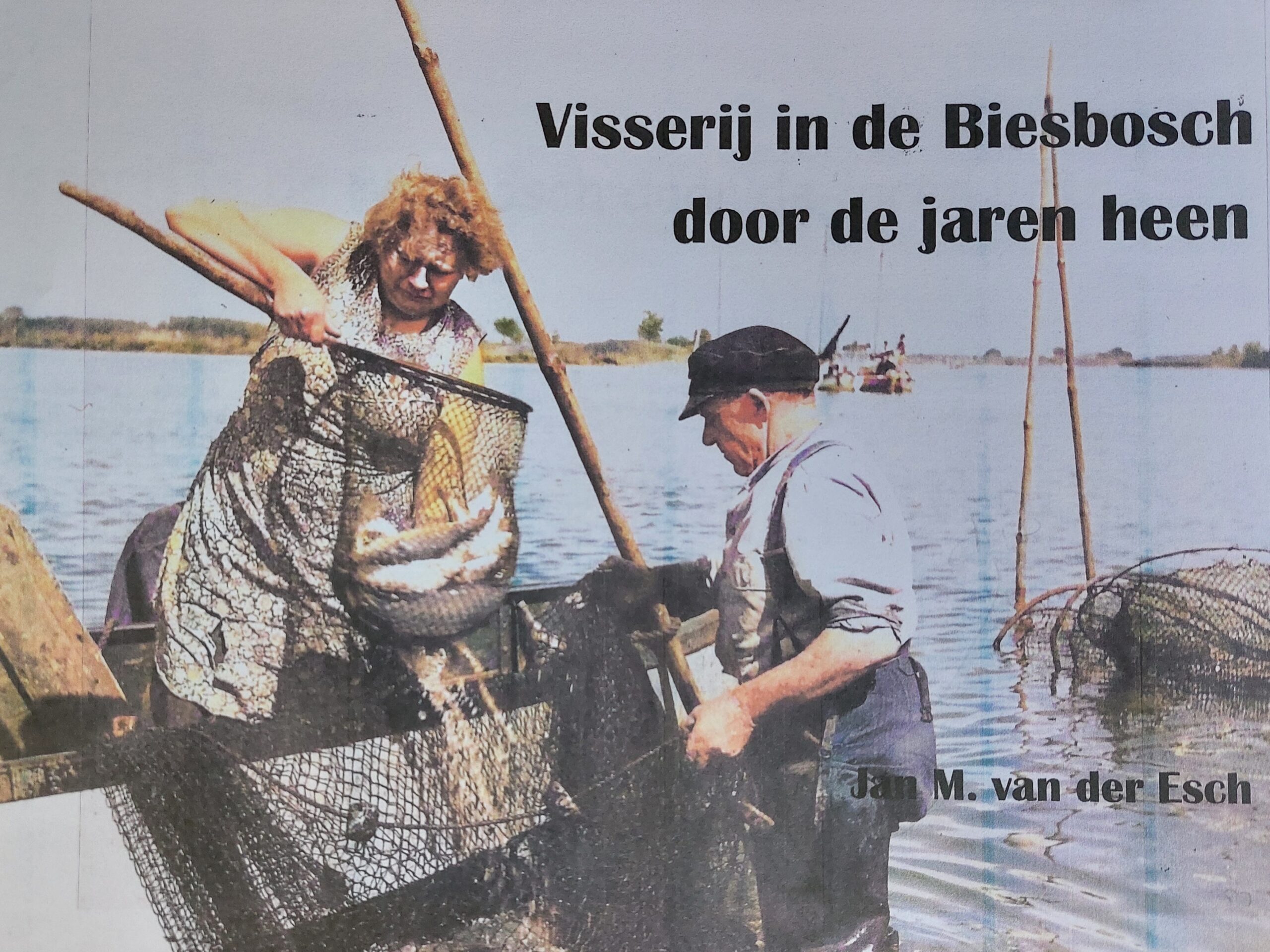 Visserij in de Biesbosch proef cover voorkant kaft